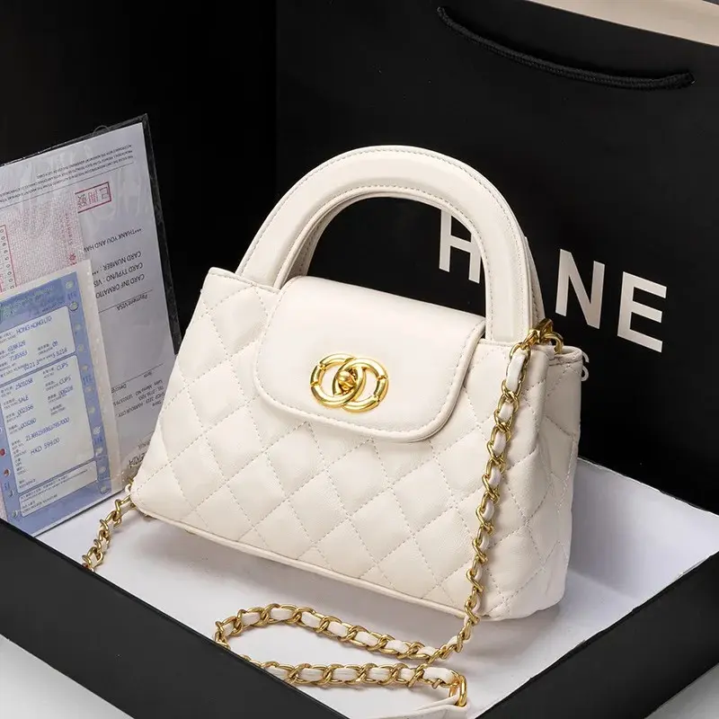 Fashionable Versatile Women's Handbag New Spring Summer 2024 Model Stylish Single Shoulder Slant Crossbody Bag