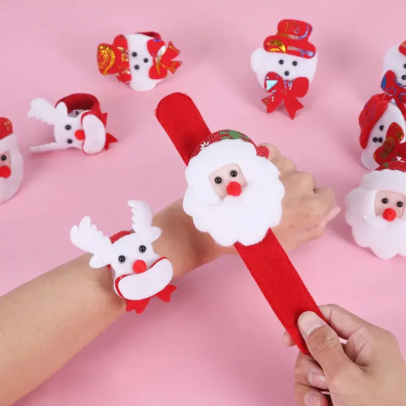 Christmas Gifts For Kids Santa Claus Snowman Deer Santa Ping Pong Circle Toy Awards For Kindergarten China Made Decorative Small