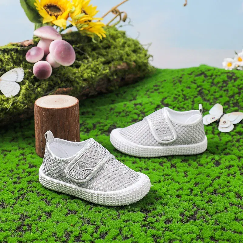Children's Spring Season Soft Bottom Casual Shoes Breathable Network Shoes Boys And Girls Sports Shoes Women's Children's Shoes
