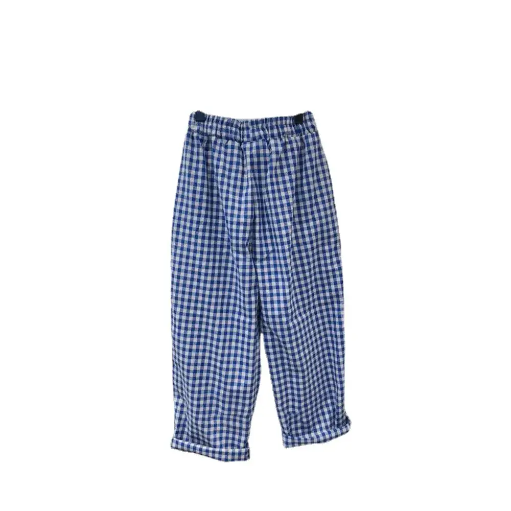 Trendy Plaid Wide Leg Nine-Fit Pants for Women Summer Hot Sale Of The Season Loose Casual Trousers Fashionable Elegant plus Size