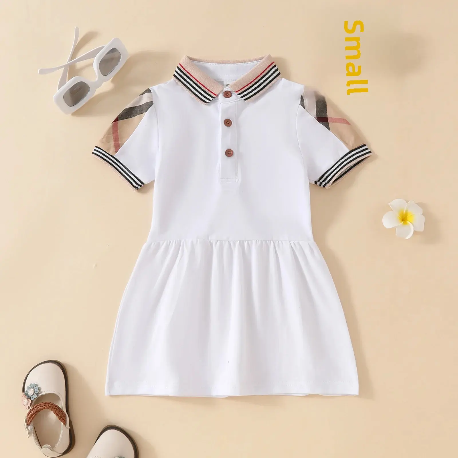 Summer Thin Baby Clothes Newborn Dress Baby Jumpsuit Diaper Cute Super Cute Children's Dress Girls Casual Dresses