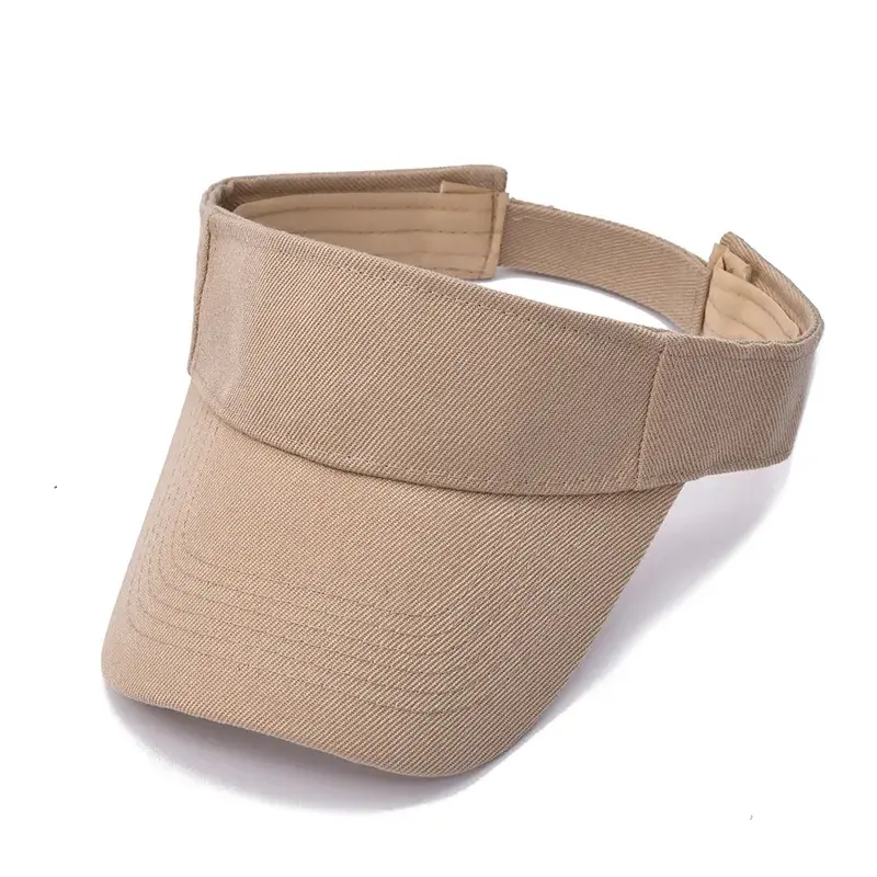 Summer Solid Color Empty Top Hat Unisex Sports Sun Protection Baseball Cap Casual Duckbill Hat for Men And Women
