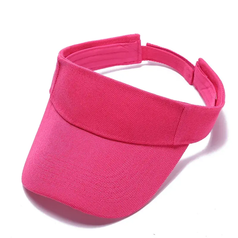 Summer Solid Color Empty Top Hat Unisex Sports Sun Protection Baseball Cap Casual Duckbill Hat for Men And Women