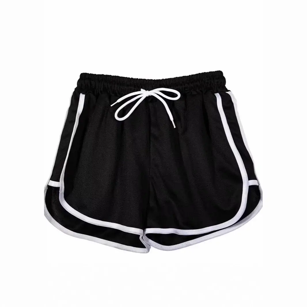 Loose Large Size Women's Sport Shorts Summer High Waist Running Wide Leg Pants Casual Home Sleepwear Outerwear