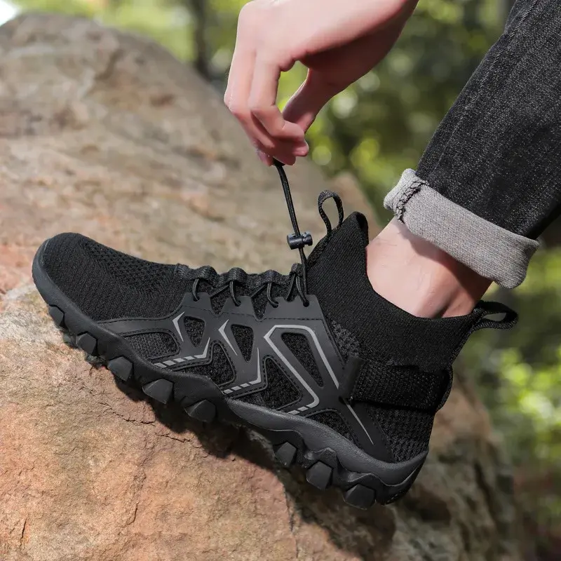 Breathable Mesh River Shoes Quick Drying Outdoor Sports Diving Shoes Hiking Travel Mountain Climbing Men Women's