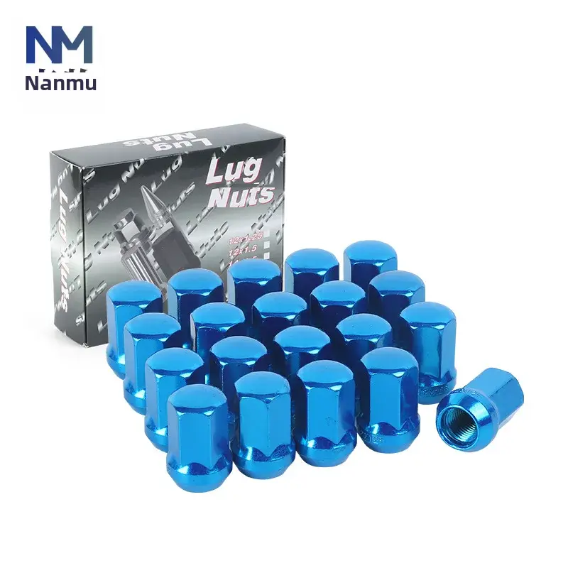 Thailand Best Selling Car Modification Tire Rim Nut Screw 17 Pairs 450wheel Lug Nuts Auto Starter Motor Accessories