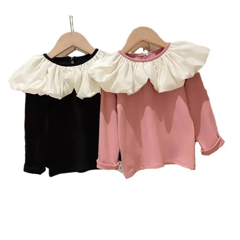 Stylish Children's Doll Top Base Layer Versatile T-Shirt Baby Up Spring Autumn New Korean Style Elasticity Sleeveless