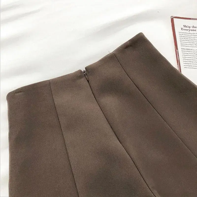 Women's Bell Bottom Shorts Casual Trendy Spring Summer Plus Size High Waisted Simple Design A- Line Outerwear Shorts