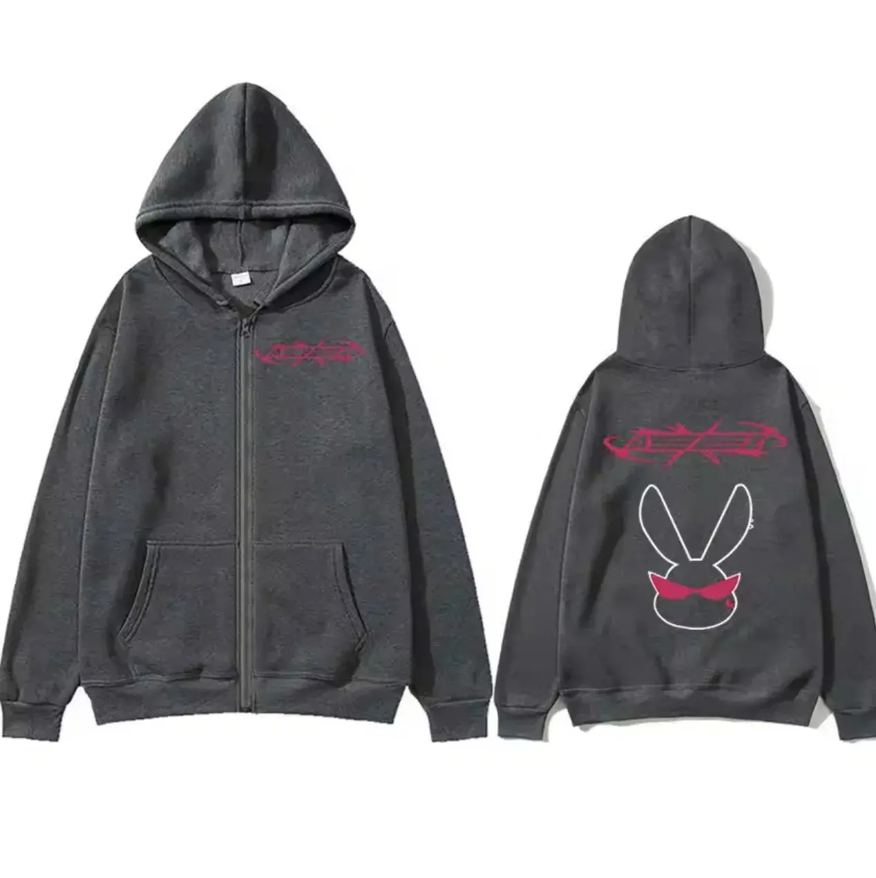 Korean Ateez Band Music Album Zipper Hoodie Unisex Hip Hop Fashion Open Cardigan Sports Top Trendy Streetwear Sweatshirt