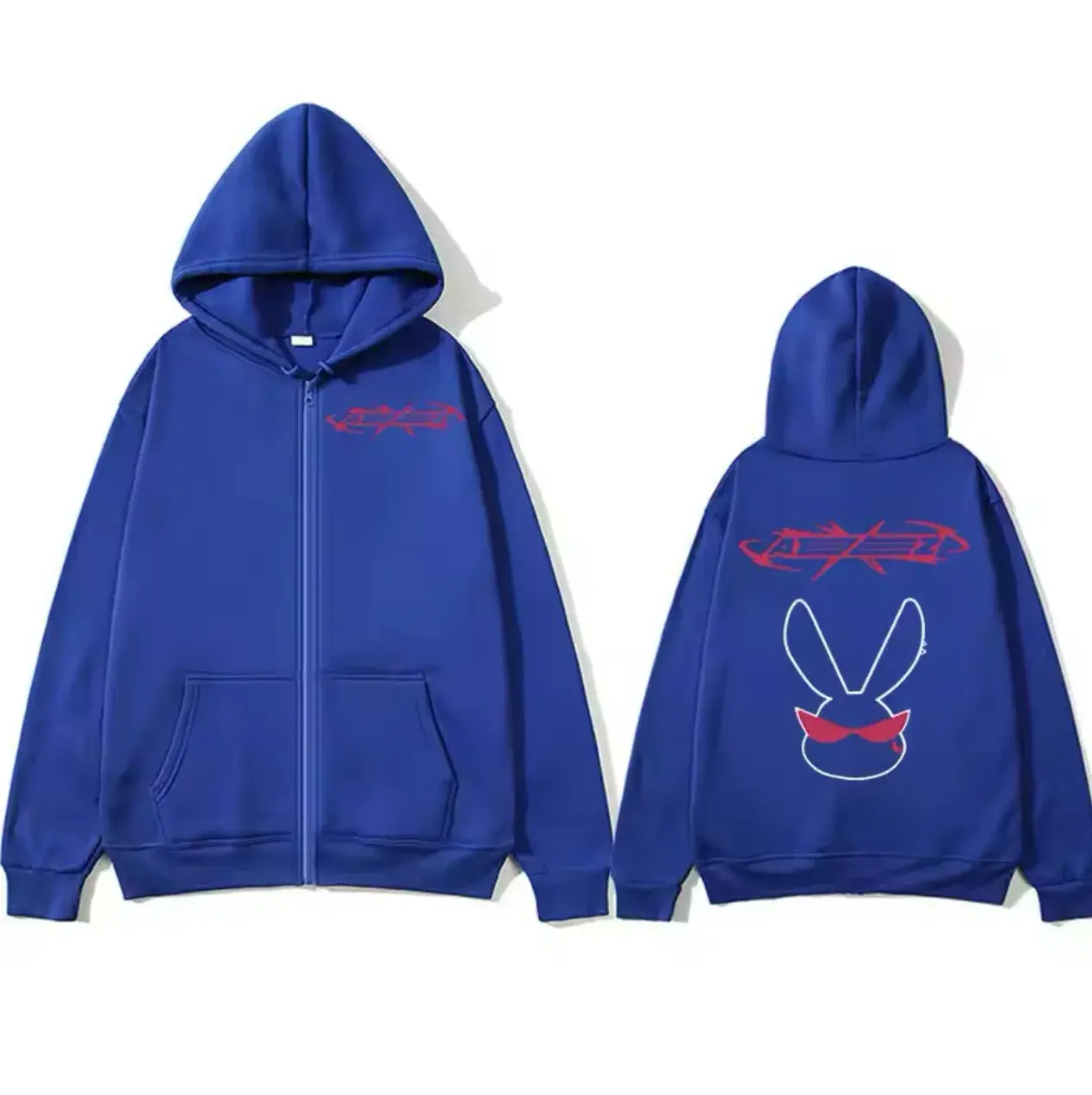 Korean Ateez Band Music Album Zipper Hoodie Unisex Hip Hop Fashion Open Cardigan Sports Top Trendy Streetwear Sweatshirt
