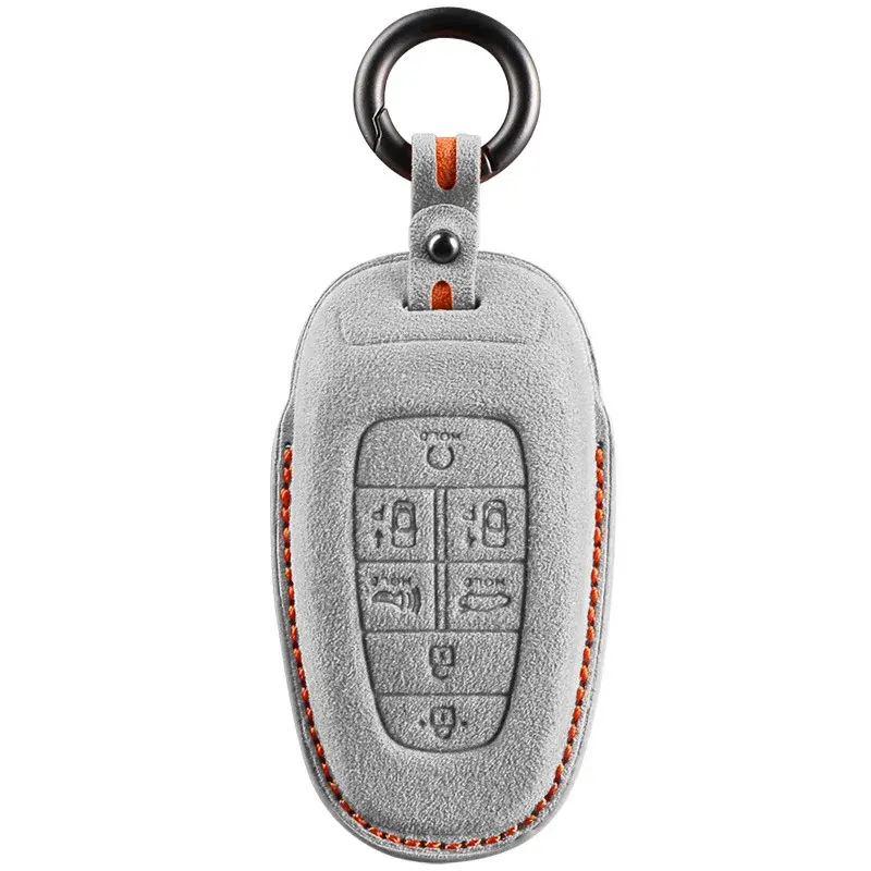 Genesis GV70 G80 GV80 G90 Alcantara Leather Key Case Storage Organization Car Accessories From China Mainland