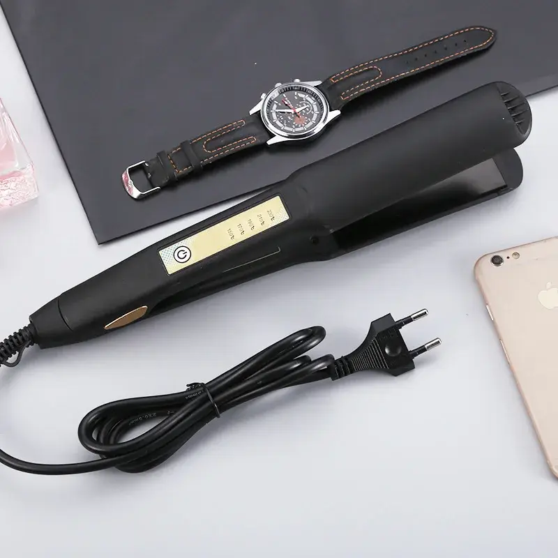 Mini Electric Hair Curling Iron Straightening Iron Inner Clip Hair Styling Tool No Damage Salon Quality Hair Care Equipment