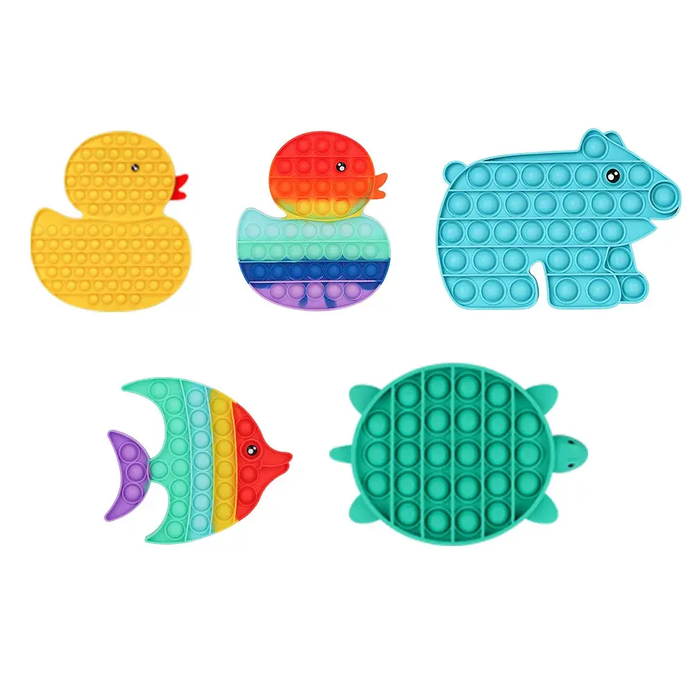 Stress Reliever Toys Educational Anti-Loose Cross-Border Hot Selling Mouse-Killing Unicorn Press-and-Have-Fun Toys