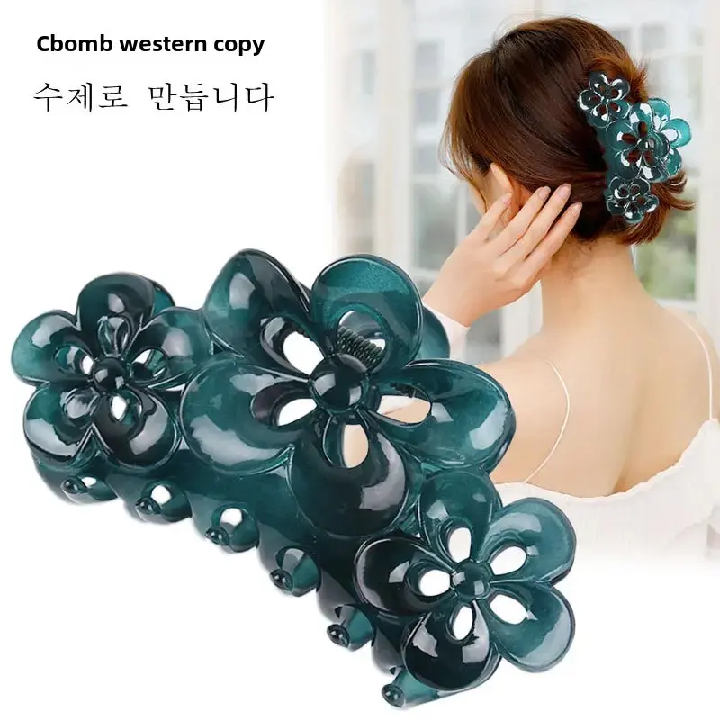 Large Durable Bath Hair Clip Versatile Top Hairpin Simple Tail Hair Clip Women's Hair Accessories Hairpin Clip