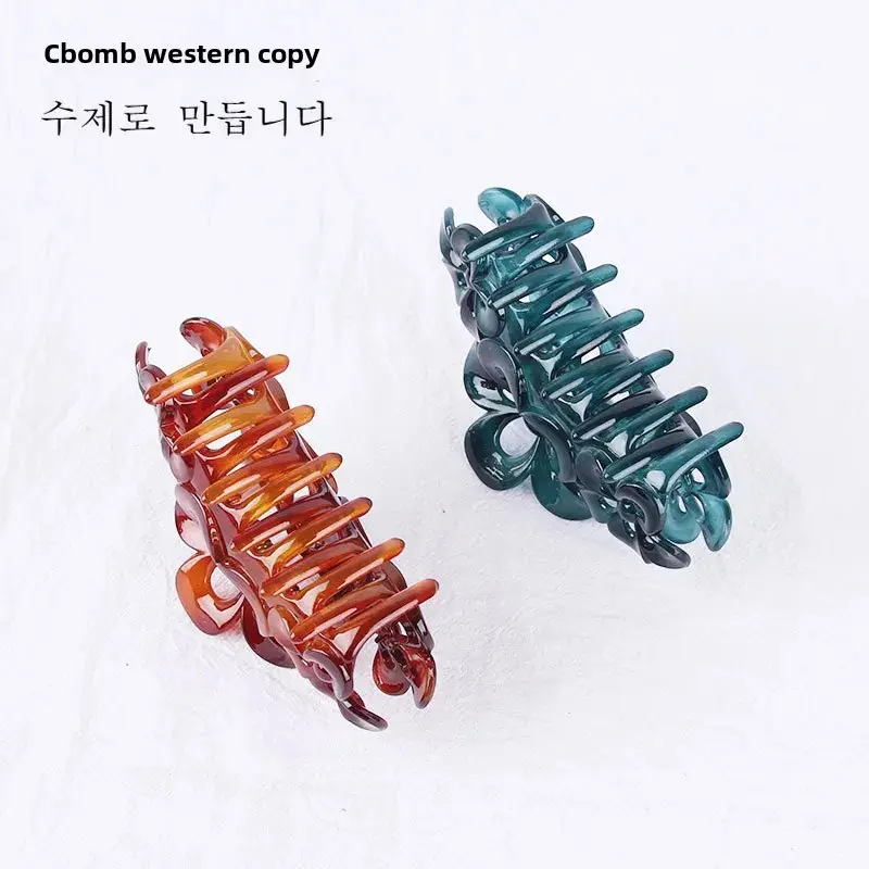 Large Durable Bath Hair Clip Versatile Top Hairpin Simple Tail Hair Clip Women's Hair Accessories Hairpin Clip