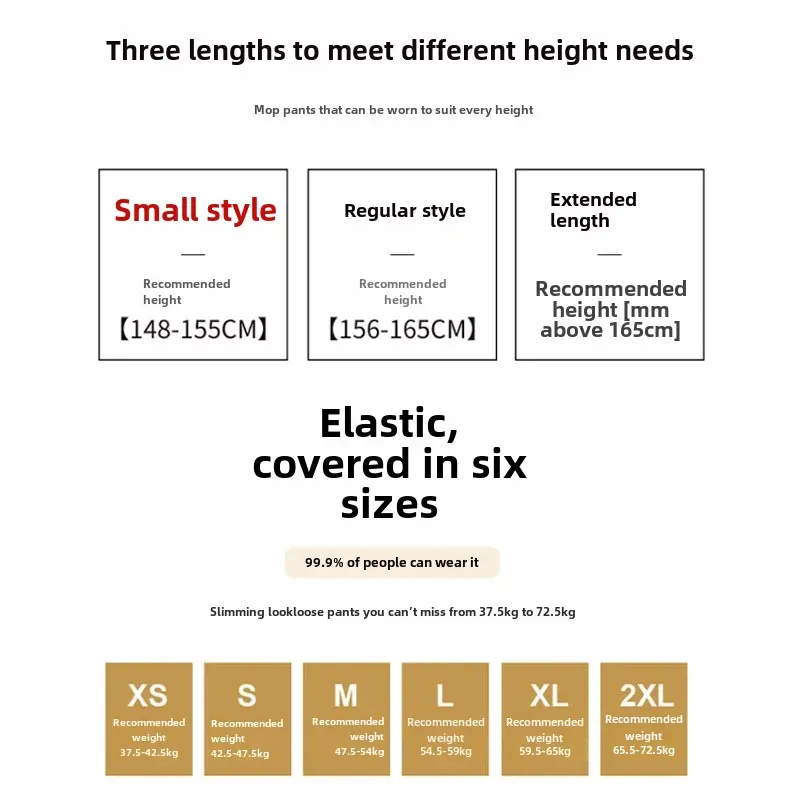 Women's Loose-Fit High-Waisted Black Pants Petite Size Draped Narrow Leg Suit Trousers Fashionable Spring Summer Autumn