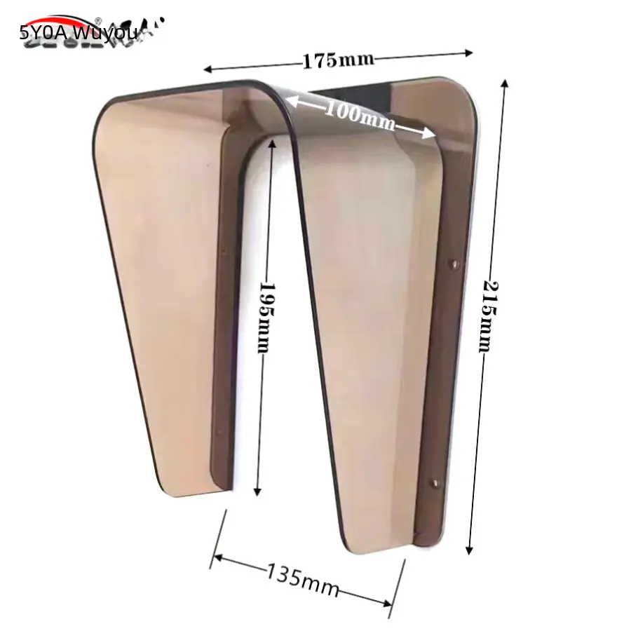 Door Access Control Machine Waterproof Cover Brush Card Reader Door Bell Switch Integrated Protection Box Sun Protection Face