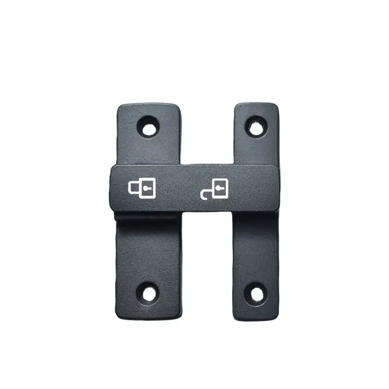 No-Drilling 90-Degree Push-Pull Door Lock Bolt Moveable Door Latch Warehouse Door Lock Card Hold Anti-Theft Toilet Door Latch