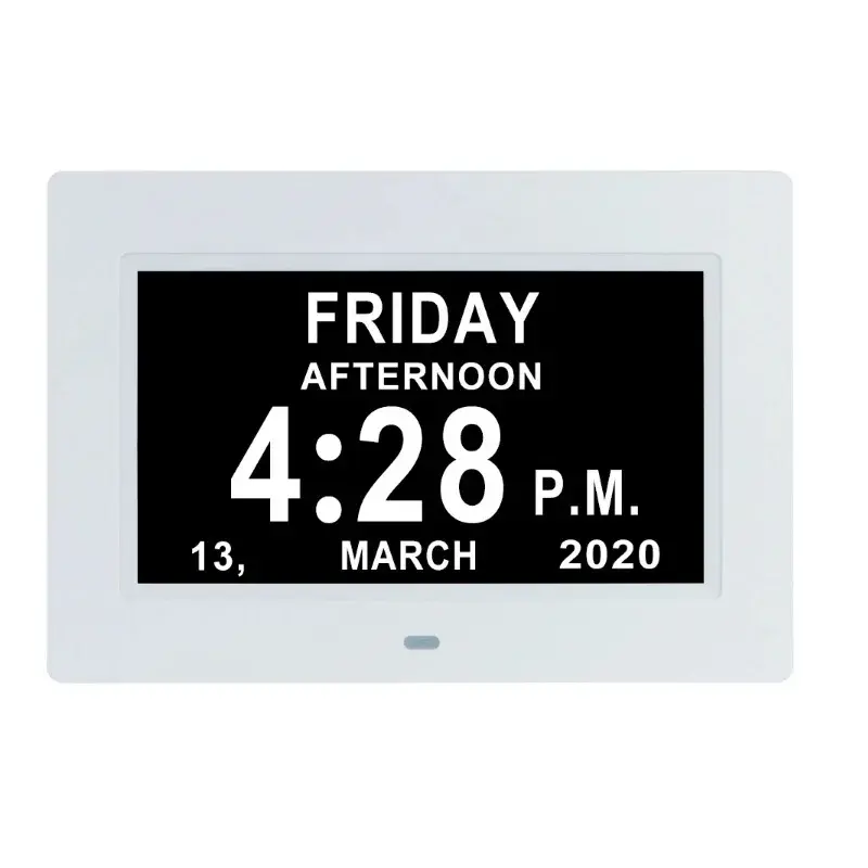 Upgraded 7-inch Digital Clock 4ui Interface Cross-border E-commerce Best Seller Smart 7 Electronic Clock For Elderly