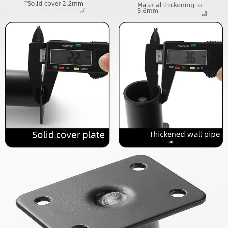 Adjustable TV Cabinet Support Legs Furniture Lift Table Legs Sofa Footrest Tea Table Extendable Cabinet Bed