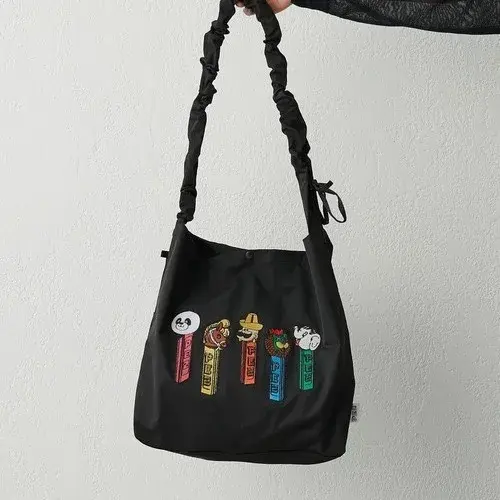 Casual Japanese Style Small Pirate Travel Bag Large Capacity Daily Commute Storage Bag Motorcycle Equipment Accessories