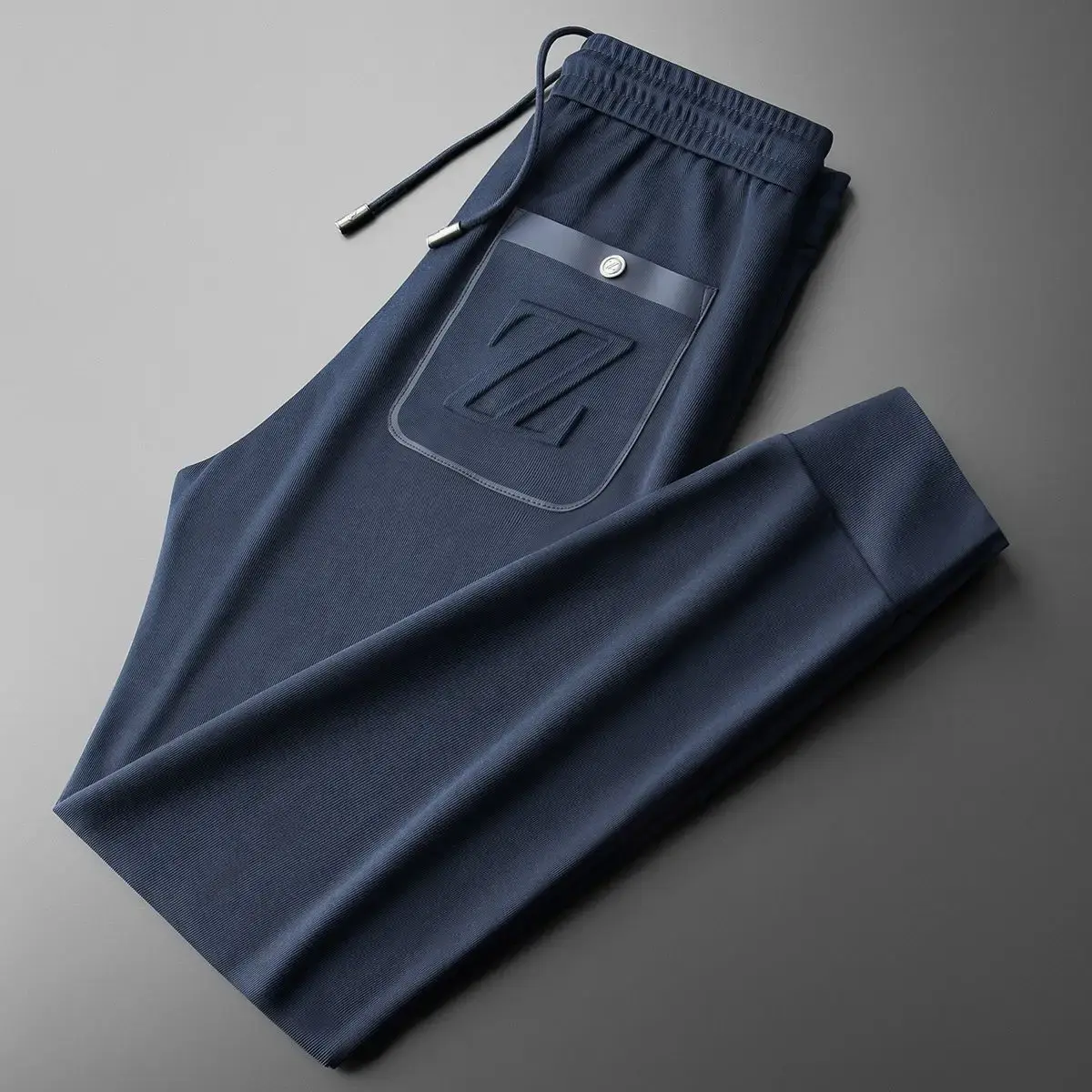 2023 Summer Luxury Embroidered Letter Sports Casual Pants Men's Lightweight Ankle Bundle Versatile Wardrobe Piece