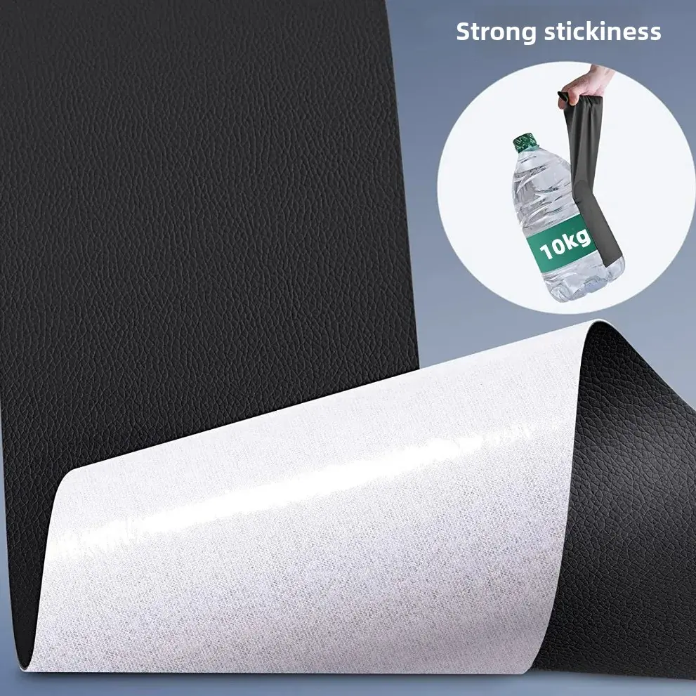 Self-Adhesive Leather Repair Patch for Sofa Bed Head Refurbishment Artificial Leather Fabric White Glue Leather