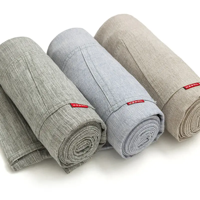 Casual Slim Fit Summer Thin Cotton Linen Trousers For Men Youth Slender Straight Leg Cotton Linen Casual Pants Wholesale