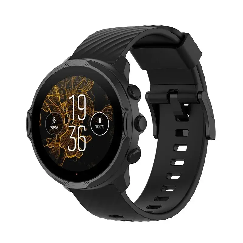 Suunto 7 Official Silicone Strap Compatible With Suunto9/9Baro Spartan Sport Motorcycle Electronic Accessories Wristband