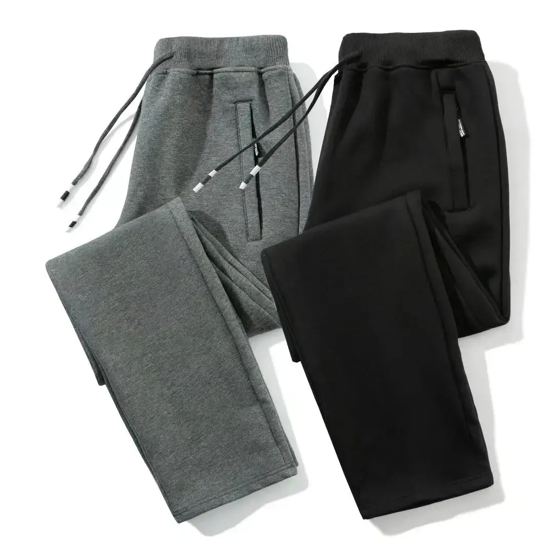 2022 New Casual Pants For Teens Lightweight Spring Summer Boys Trousers Zipper Pocket Ankle Length Sweatpants Straight Leg