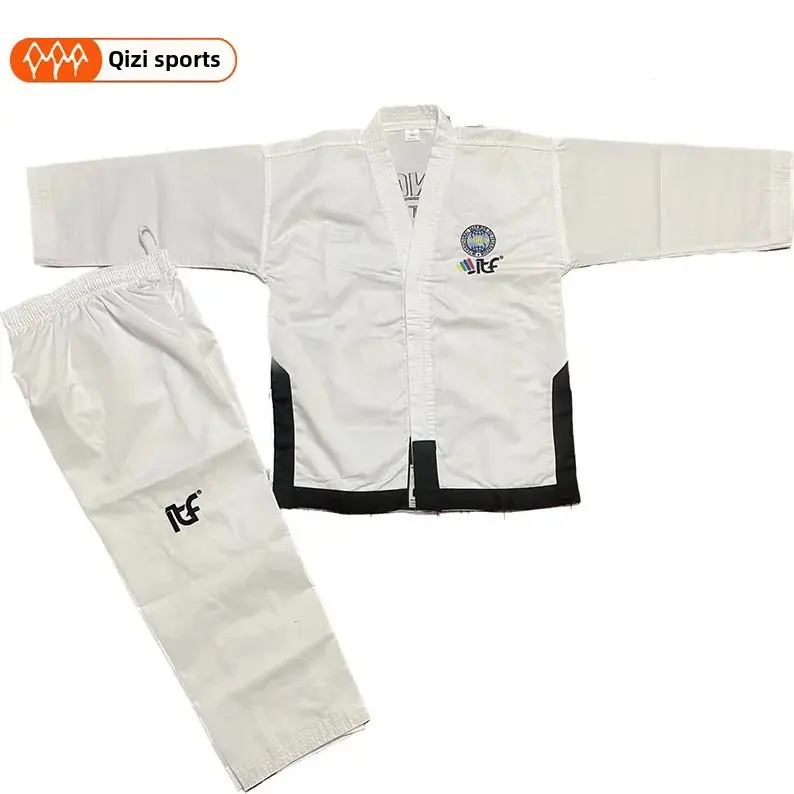 ITF Taekwondo Uniform Wholesale Regular Version Master Version Customizable Embroidery Printing Martial Arts Clothing