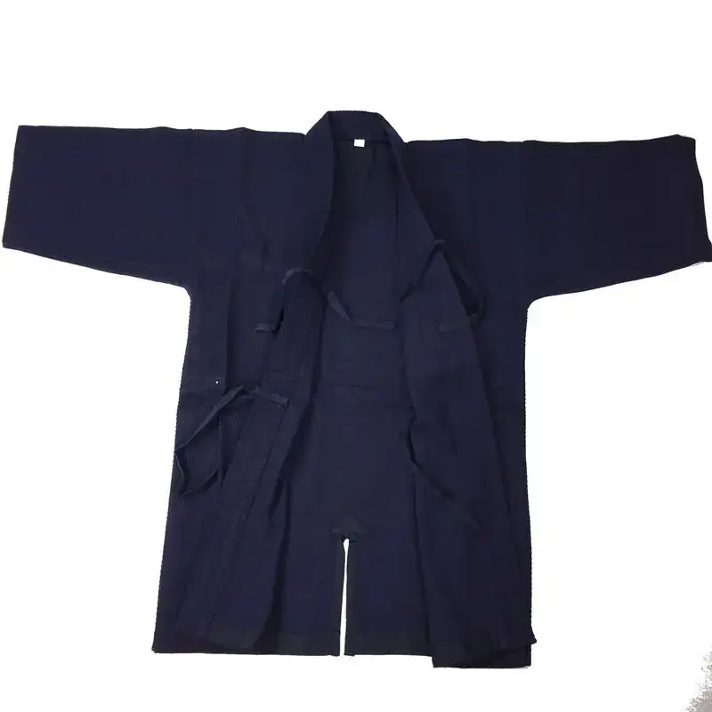Kendo Gi Hakama Swordsmanship Uniform Sportswear Martial Arts Kit Traditional Japanese Costume for Swordplay Training