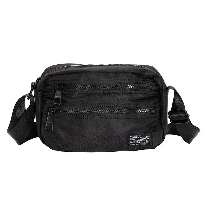 Casual Men's Single Shoulder Bag Fashionable Motorcycle Messenger Bag Crossbody Bag Trendy Mailman Bag Motorcycle Equipment Acce
