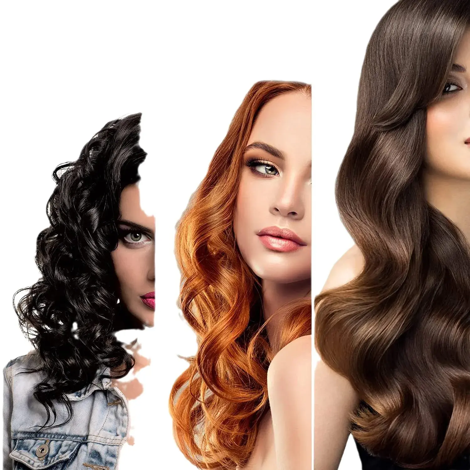Heatless Sleep Curly Hair Band Set Big Wave Hair Styling Tool Box Gift Set Lazy Person's No Heat Curling Iron Hair Accessory