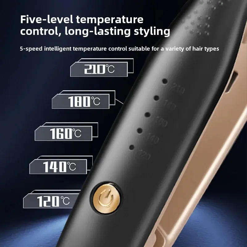 Mini Straightening Board Narrow Version Small Clip Straightener Curling Iron Dual Use Salon Tool Accessories from Mainland China