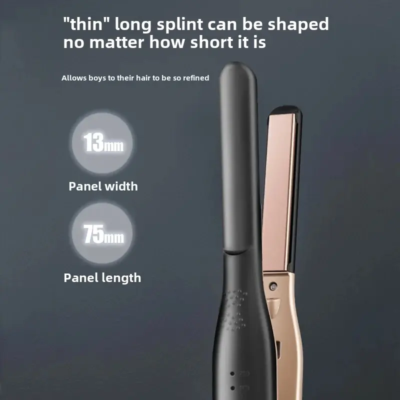 Mini Straightening Board Narrow Version Small Clip Straightener Curling Iron Dual Use Salon Tool Accessories from Mainland China
