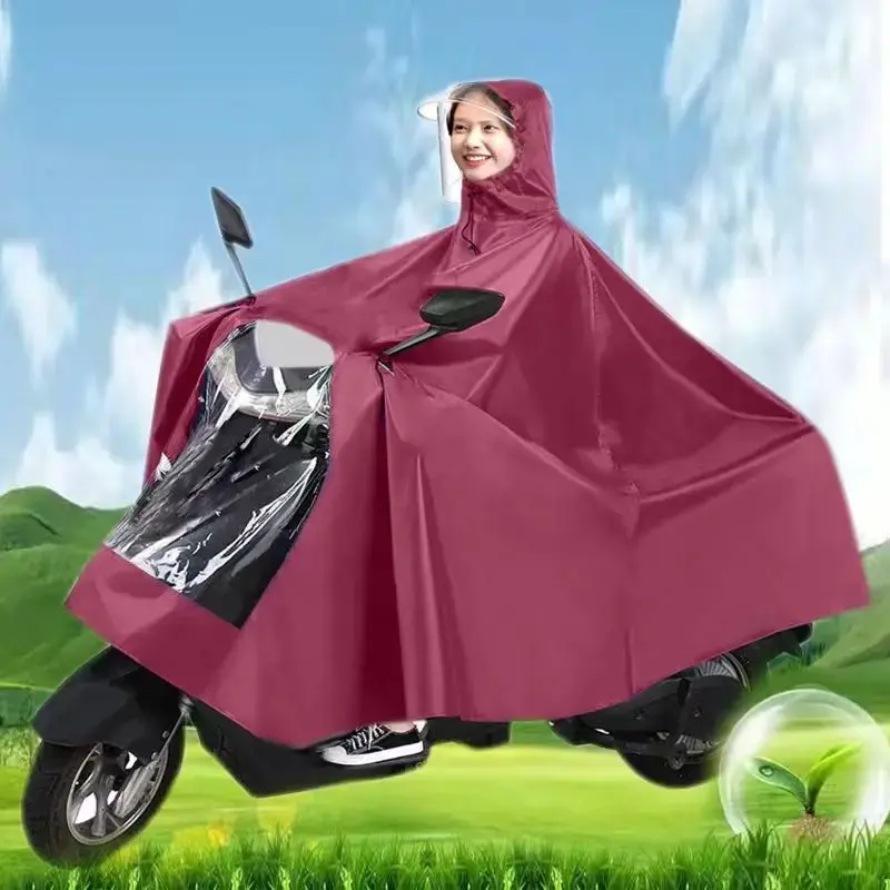 Thickened Adult Motorcycle Raincoat Outdoor Cycling Electric Vehicle Bicycle Specific Rain Coat Wholesale Customized Motorcycle 