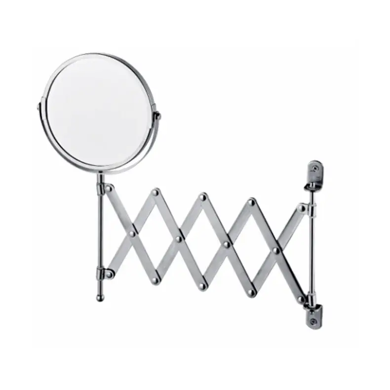 Large Double-Sided Foldable Adjustable Makeup Mirror Bathroom Wall-Mounted Beauty Mirror Hotel Bathroom Toilet Mirror