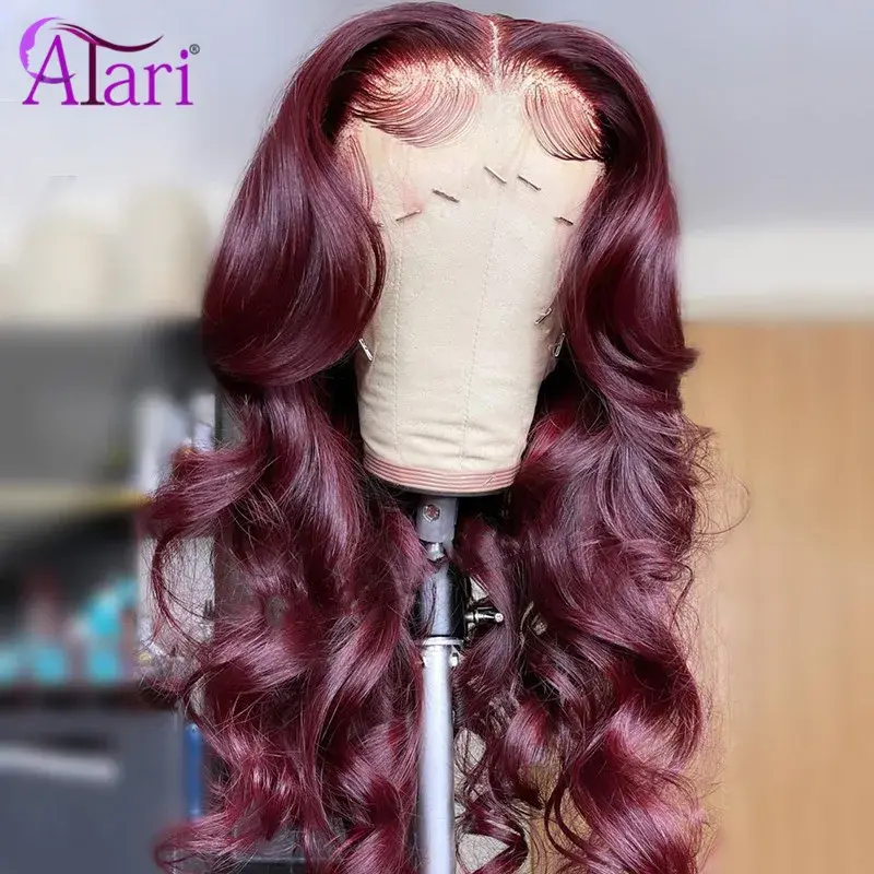 Long Curly Black European Style Wig Women's Lace Front Wig Brazilian Red Colored Hair Extensions Natural Hair Products