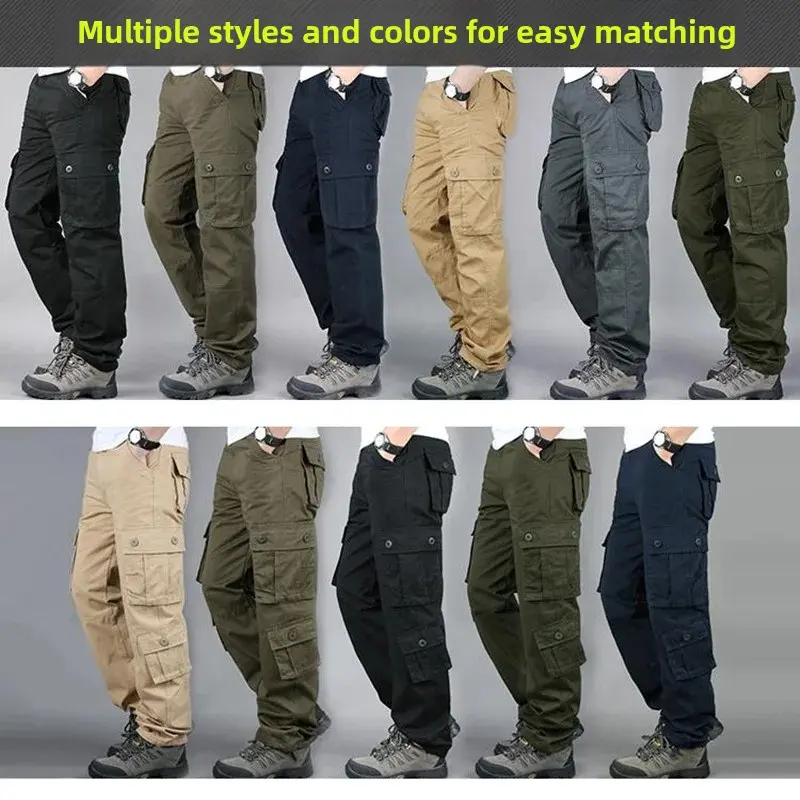 Trendy Versatile Men's Sweatpants Casual Camouflage Pants Autumn New Style Cross-Border Popular Pants Working Uniform