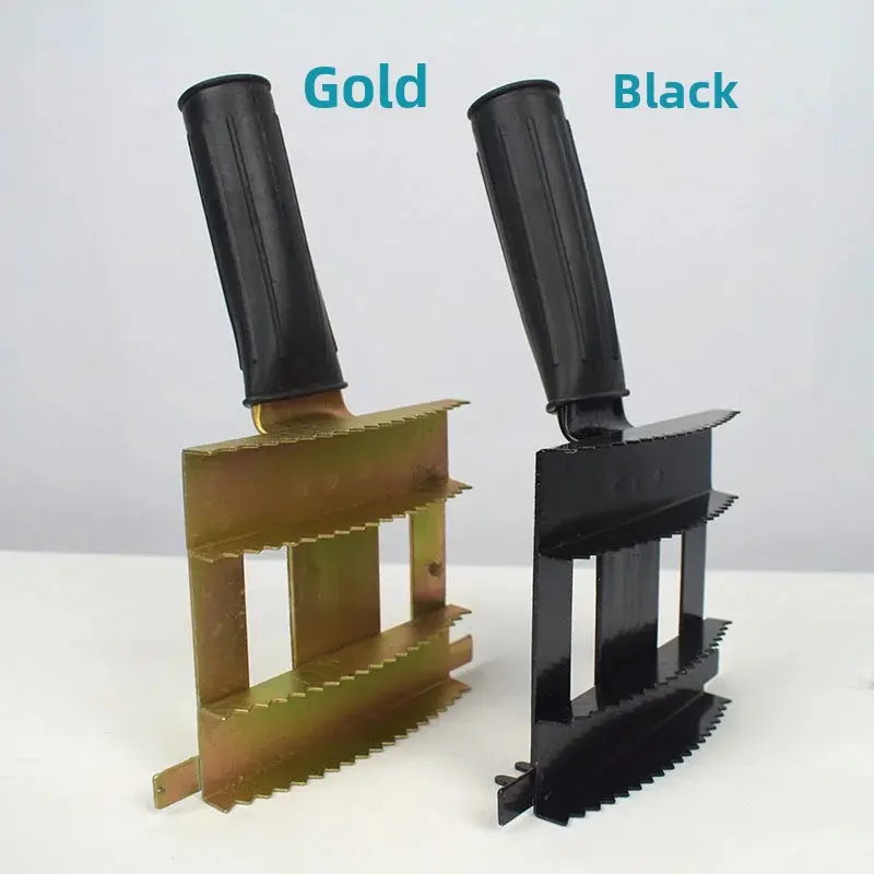 Stainless Steel Bull Hair Comb Scratchy Fur Grooming Tool Anti-Itch Body Brush Professional Salon Hairdressing Comb for Black Pe
