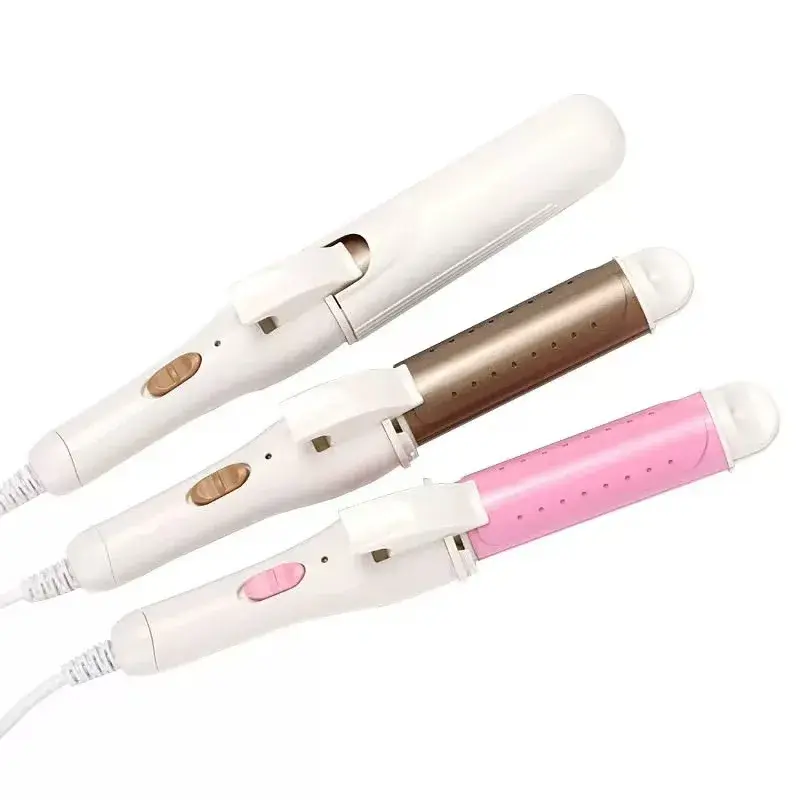Negative Ion Dual Use Hair Straightening And Curling Iron Clamp Home Use Hair Styling Tool Damage Free Salon Quality Results
