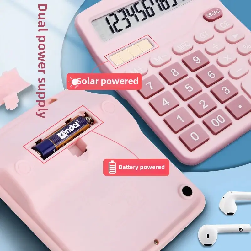 Voice Function Calculator for High School University Accounting Students Office Use Plastic Material from Mainland China