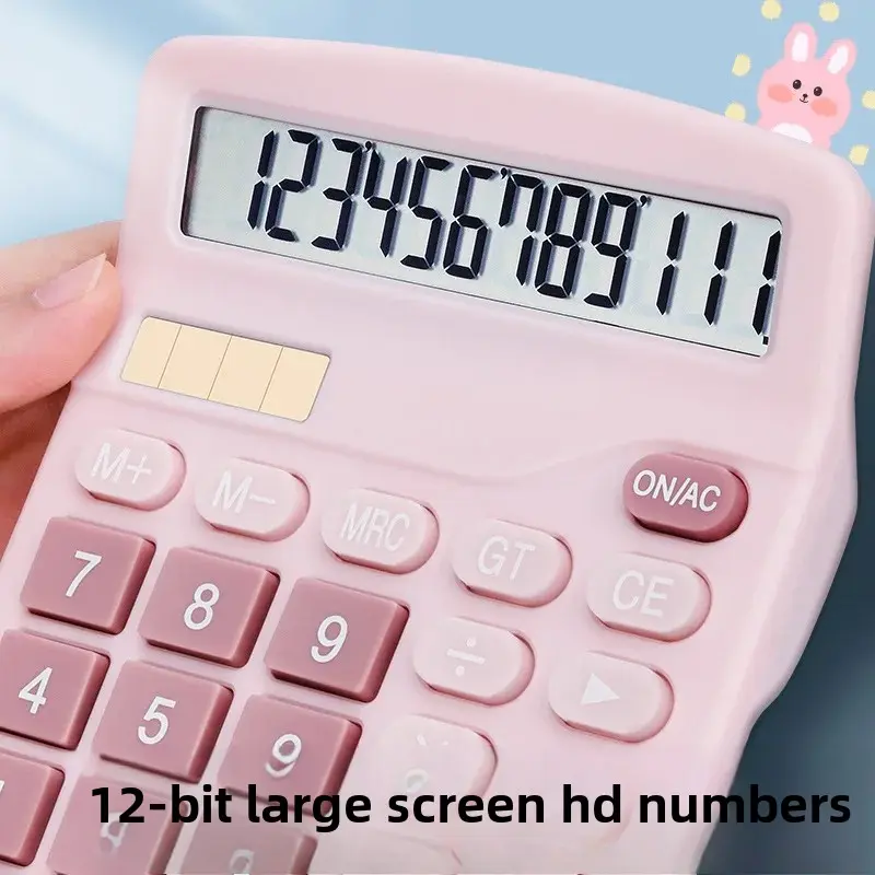 Voice Function Calculator for High School University Accounting Students Office Use Plastic Material from Mainland China