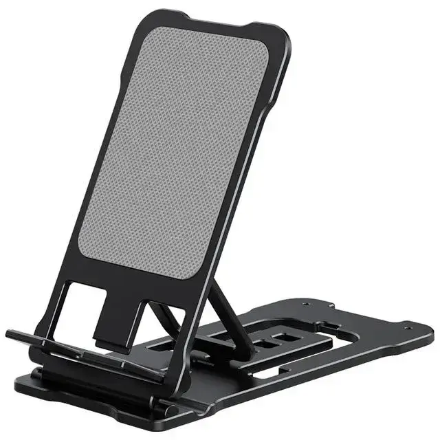 Aluminum Alloy Multifunctional Mobile Phone Holder Adjustable Foldable Desktop Lazy Phone Tablet IPD Universal Live Broadcast St