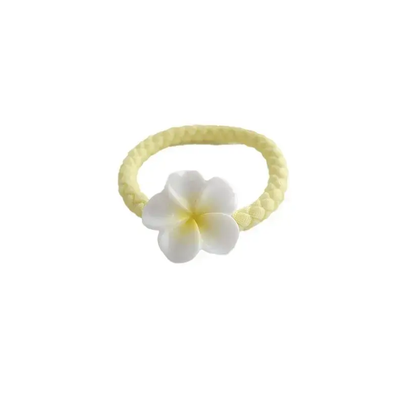 New Sweet Egg Flower Series Hair Accessories Super Fairy Flower Clip Ponytail Holder Hair Rope Bangs Fringe Hair Clip