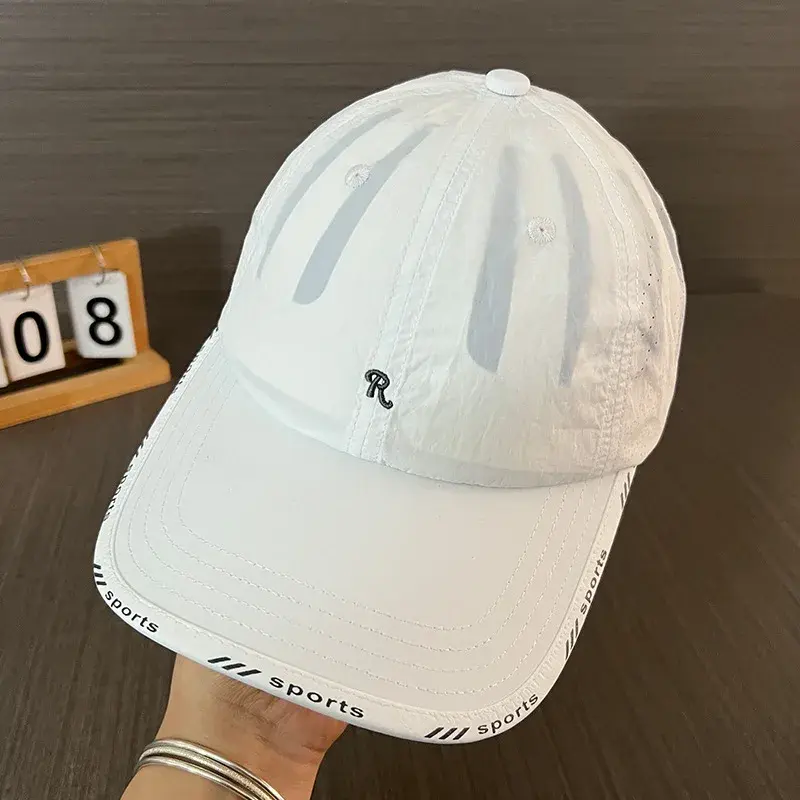 Lightweight Outdoor Unisex Baseball Cap Fashionable Versatile Sun Protection Quick Dry Casual Style Korean Version Cap