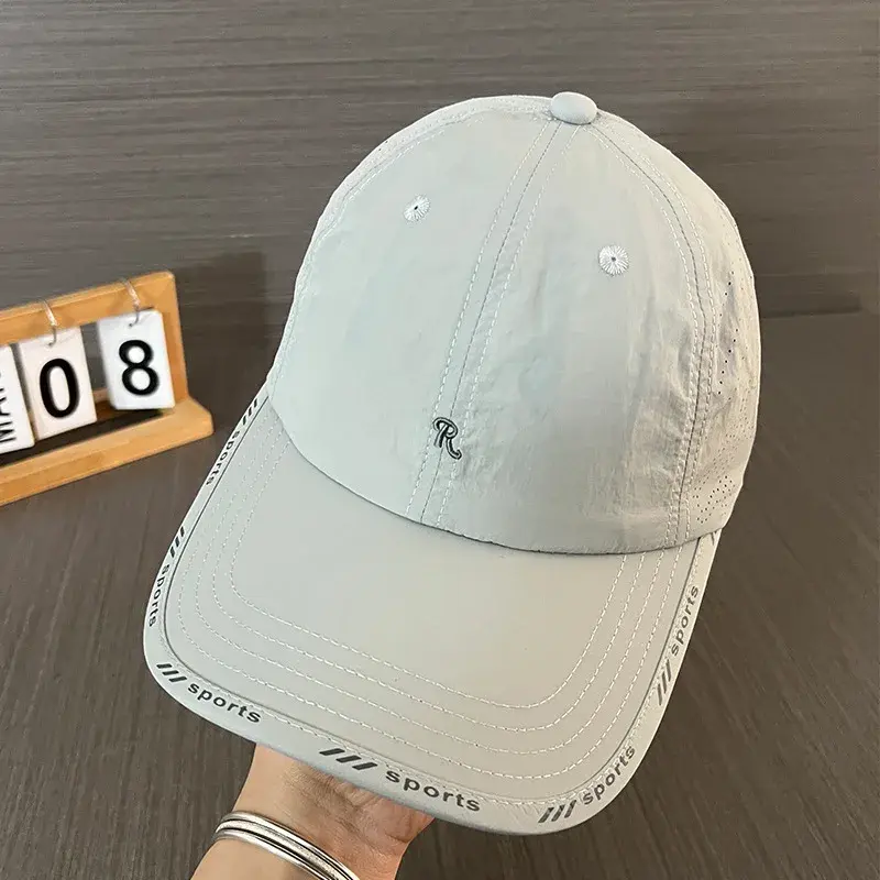 Lightweight Outdoor Unisex Baseball Cap Fashionable Versatile Sun Protection Quick Dry Casual Style Korean Version Cap
