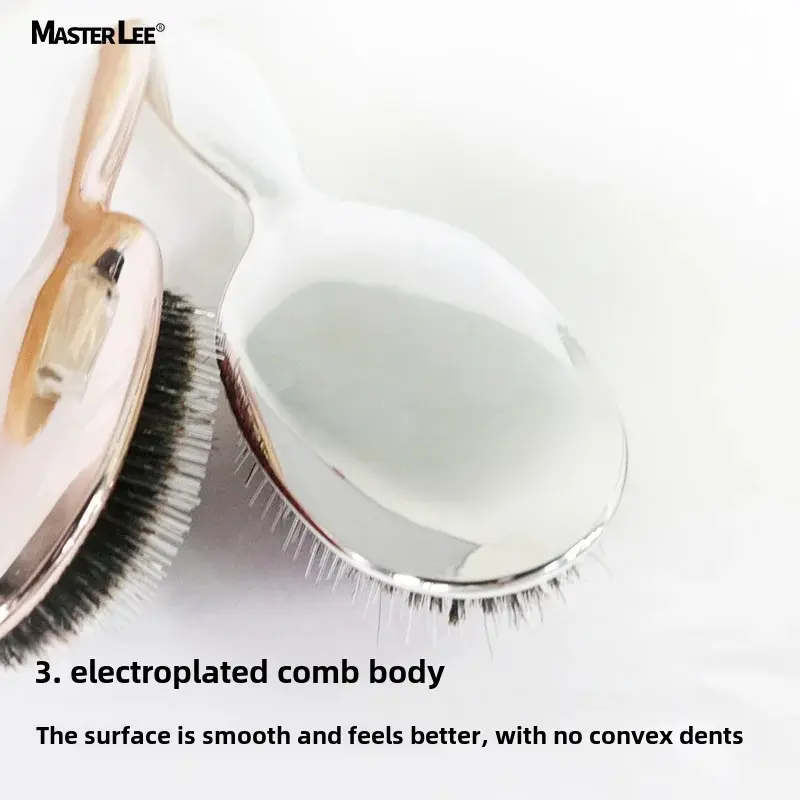 Nylon Airbag Hair Comb Anti-static Curling Professional Salon Hairdressing Comb Scalp Health Care Brush Cross-border Pigtail Bri