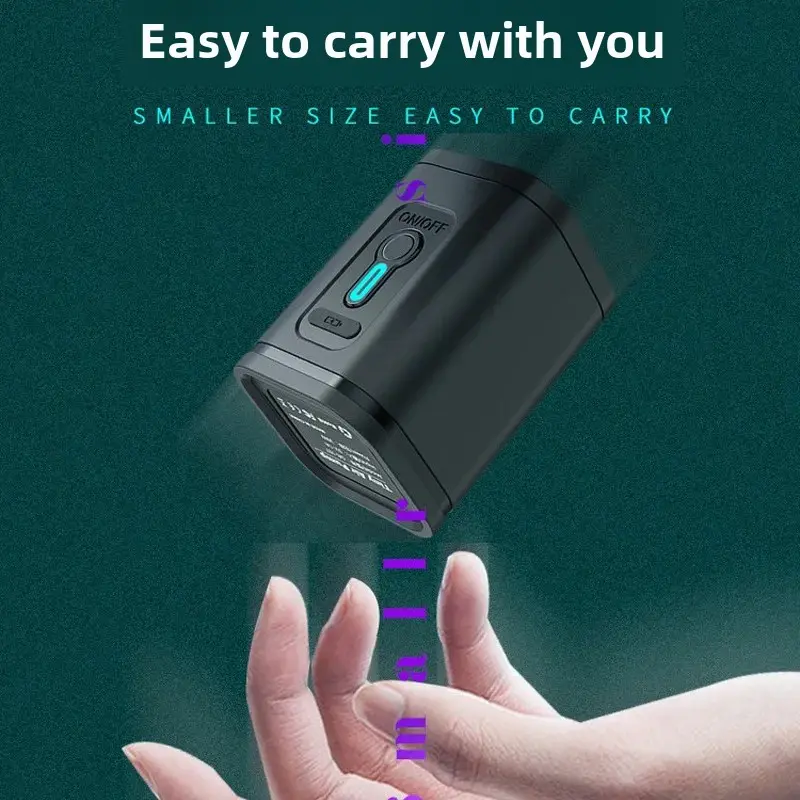 Portable Mini Air Pump Battery Inflation Pump Inflatable Bed Air Rifle Inflatable Boat Toy Air Tube USB Charging